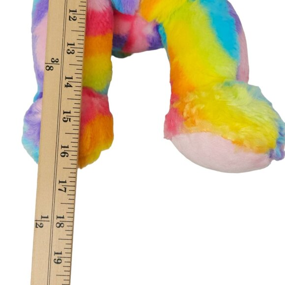 Build A Bear Workshop Enchanted Garden Rainbow 17" Teddy Bear Plush Pastel Toy - Picture 11 of 11